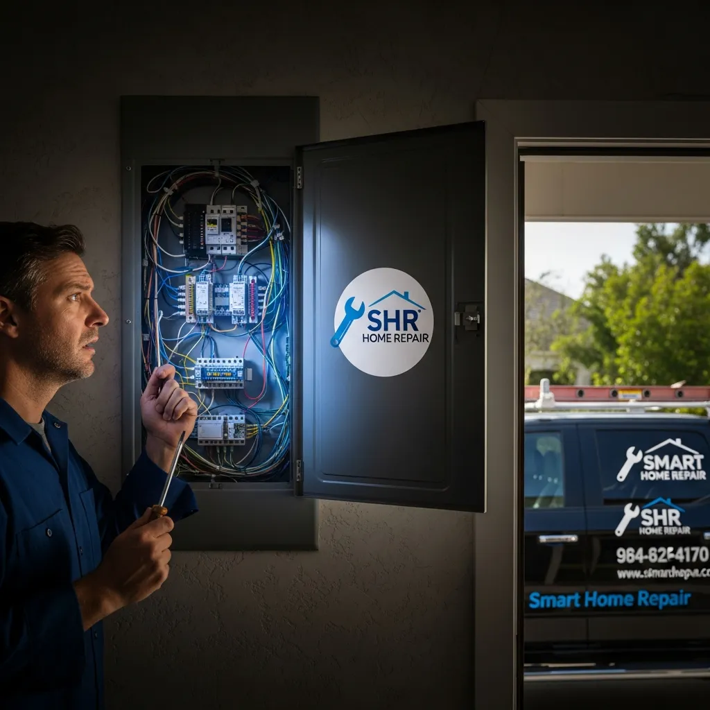 DIY electrical panel installation is dangerous. Call Smart Home Repair in Athens, GA.