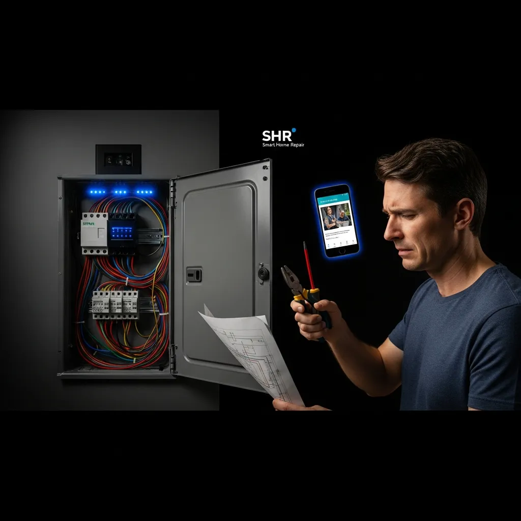 DIY smart electrical panel installation gone wrong, Athens GA